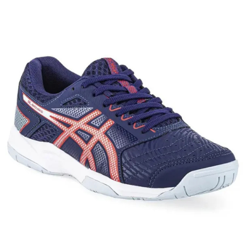 CALZADO ASICS GEL BACKHAND MXTO DIVE BLUE RED ALERT