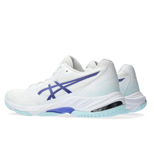 CALZADO ASICS NETBURNER BALLISTIC FF 3 W MXTO WHITE BLUE VIOLET