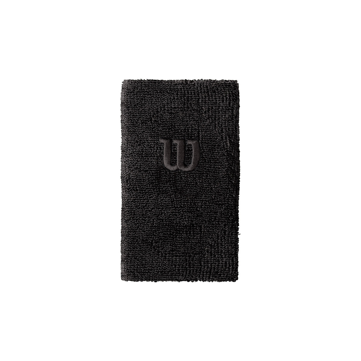 Muñequeras Wilson Extra Ancha Black X2