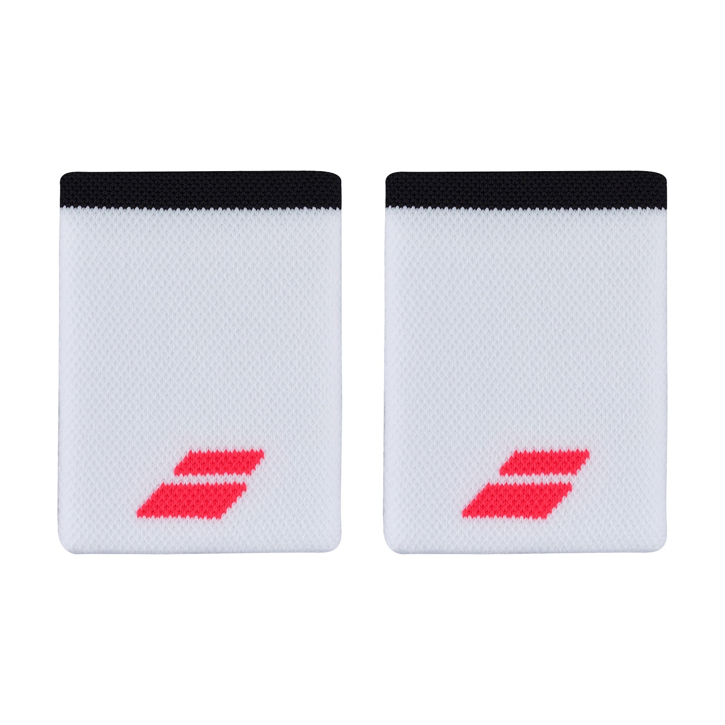 Muñequeras Jumbo Babolat White/Strike Red