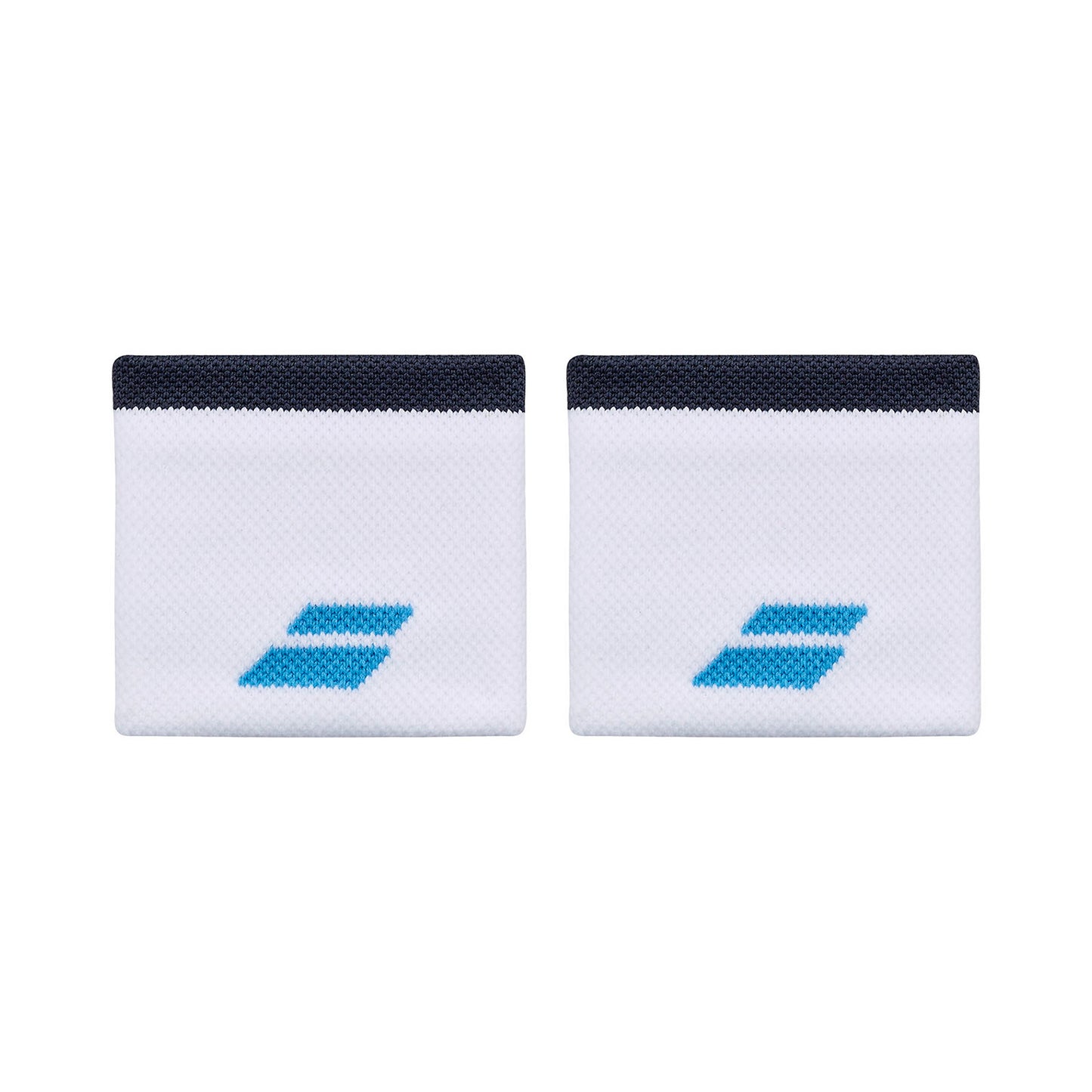 Muñequeras Babolat White/Drive Blue