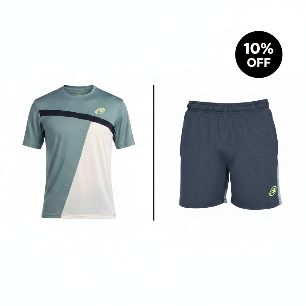 Combo Bullpadel Verde Azulado + Laracha Oceano