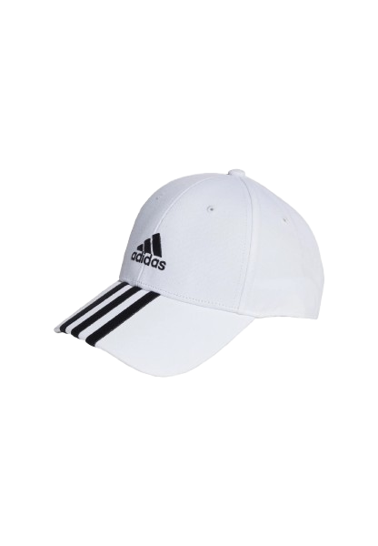 Gorra Adidas Aero Ready Tres Rayas Blanca/Negra
