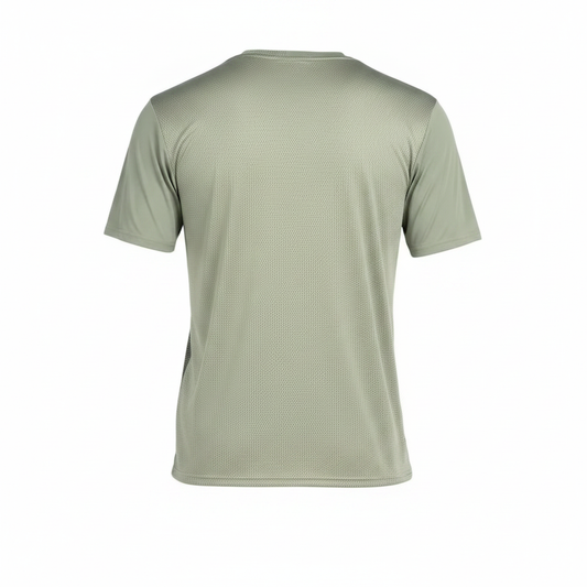 Camiseta Bullpadel Patos Eucalipto - Vista trasera sin modelo