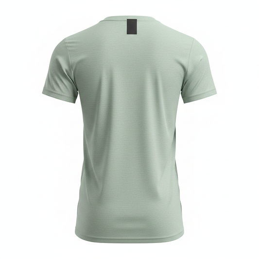 Camiseta Bullpadel Prilep Eucalipto - Vista trasera sin modelo