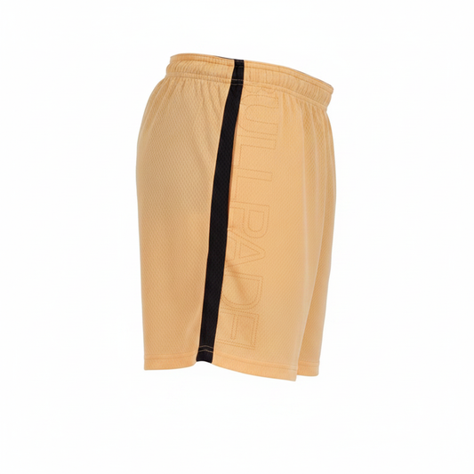 Short Bullpadel Campaza Mandarina - Vista lateral sin modelo