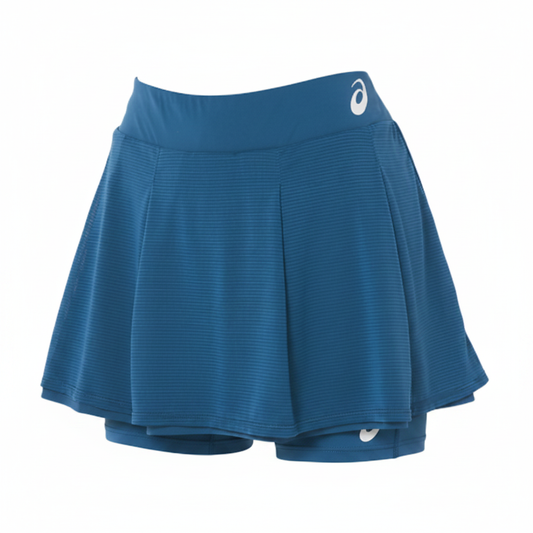 Falda Asics Women Match Skort Dive Blue