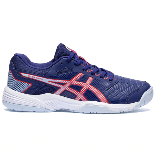 CALZADO ASICS GEL BACKHAND MXTO DIVE BLUE RED ALERT