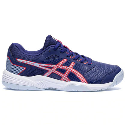 CALZADO ASICS GEL BACKHAND MXTO DIVE BLUE RED ALERT