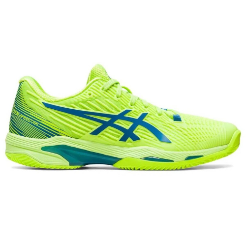 CALZADO ASICS SOLUTION SPEED FF 2 CLAY HAZARD GREEN REBORN BLUE