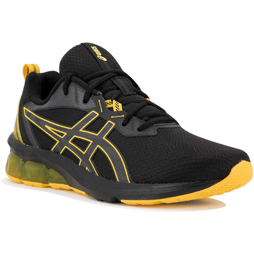 CALZADO ASICS URBANO GEL QUANTUM 90 BLACK SAFETY YELLOW