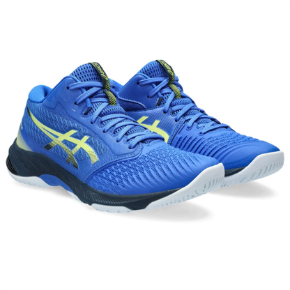 CALZADO ASICS NETBURNER BALLISTIC FF MT 3 MXTO ILLUSION BLUE GLOW YELLOW