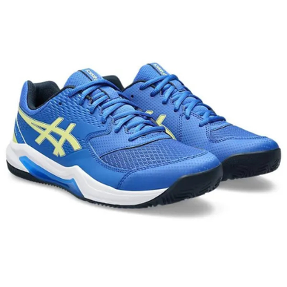 CALZADO ASICS GEL DEDICATE 8 PADEL CLAY ILLUSION BLUE GLOW YELLOW