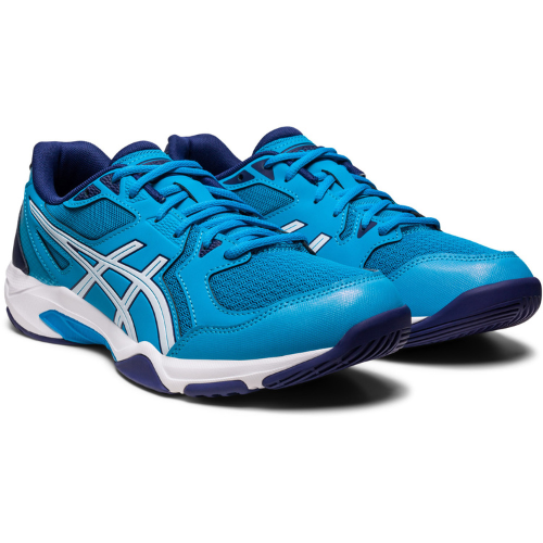 CALZADO ASICS GEL ROCKET 10 MXTO ISLAND BLUE WHITE