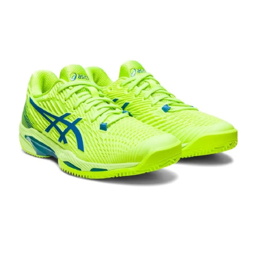 CALZADO ASICS SOLUTION SPEED FF 2 CLAY HAZARD GREEN REBORN BLUE