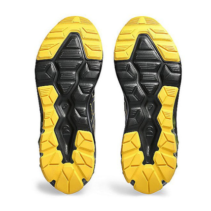 CALZADO ASICS URBANO GEL QUANTUM 90 BLACK SAFETY YELLOW