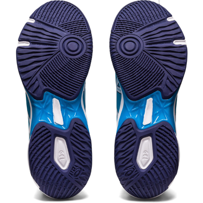 CALZADO ASICS GEL ROCKET 10 MXTO ISLAND BLUE WHITE