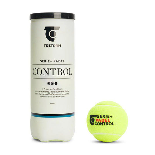 Bolas De Padel Tretorn Serie + Control X3