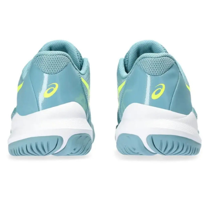 CALZADO ASICS GEL CHALLENGER 14 W CLAY GRIS BLUE SAFETY YELLOW