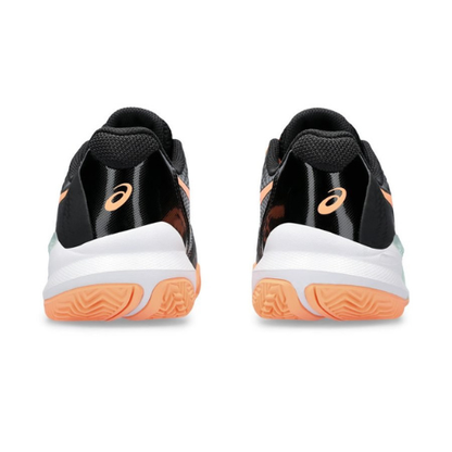 CALZADO ASICS GEL CHALLENGER 14 W PADEL BLACK BRIGHT SUNSTONE