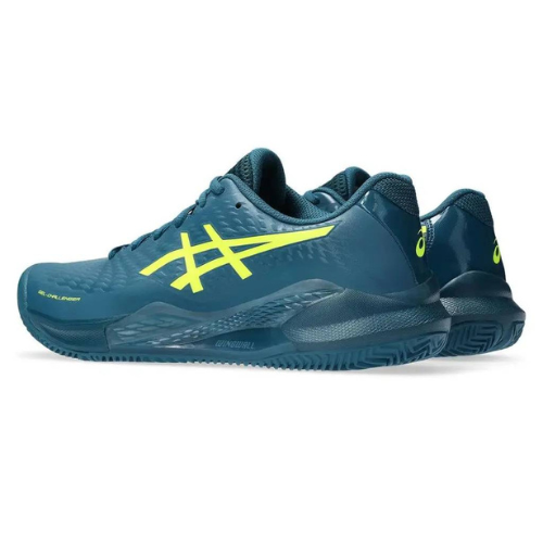 CALZADO ASICS GEL CHALLENGER 14 CLAY RESTFUL TEAL SAFETY YELLOW