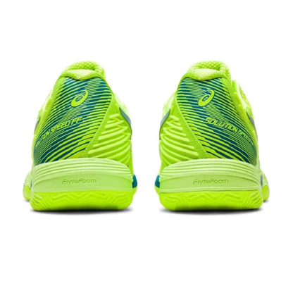 CALZADO ASICS SOLUTION SPEED FF 2 CLAY HAZARD GREEN REBORN BLUE