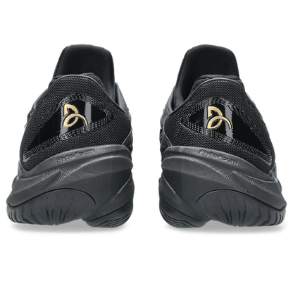 CALZADO ASICS COURT FF NOVAK CLAY NIGHT ENERGY BLACK PRISMA GOLD