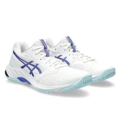 CALZADO ASICS NETBURNER BALLISTIC FF 3 W MXTO WHITE BLUE VIOLET