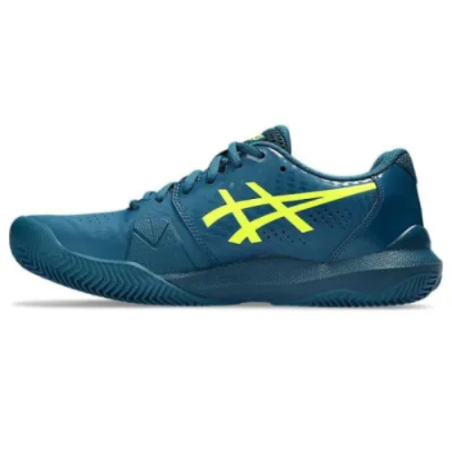 CALZADO ASICS GEL CHALLENGER 14 CLAY RESTFUL TEAL SAFETY YELLOW