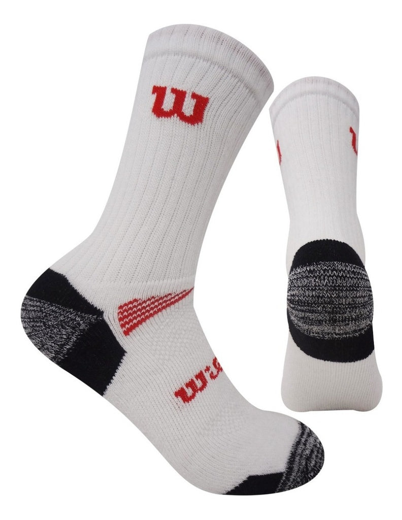Medias Wilson Jr Largas White X3