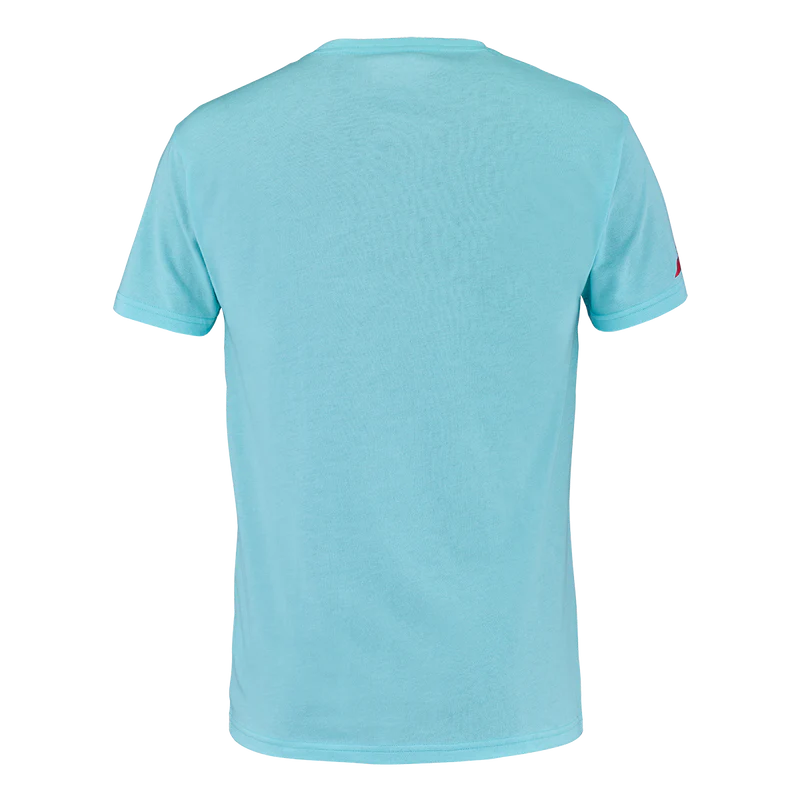 Camiseta Babolat Padel Cotton Tee Men Angel Blue