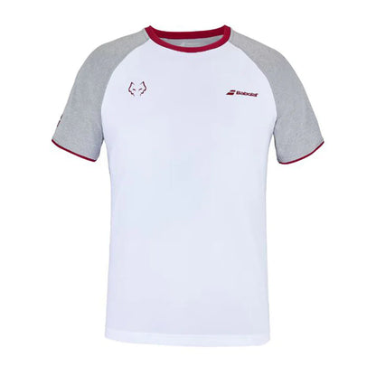 Camiseta Babolat Crew Neck Tee Lebron White