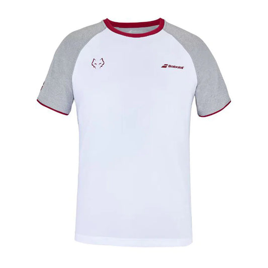 Camiseta Babolat Crew Neck Tee Lebron White
