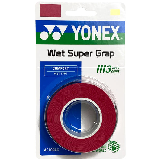 Overgrip Super Grap Yonex Wine Red X3