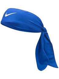 BANDANA NIKE SWOOSH DRI-FIT HEAD TIE 4.0 ROYAL BLUE