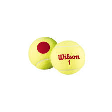 BOLAS DE TENIS JUNIOR WILSON PUNTO ROJO X3