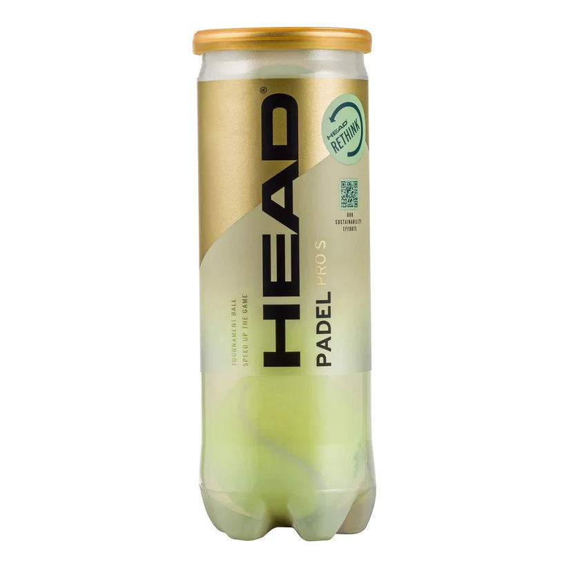 BOLAS DE PADEL HEAD PADEL PRO S X3
