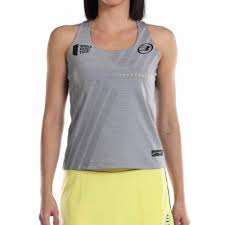 CAMISETA BULLPADEL LLAVE W GREY MEDIO VIGORE