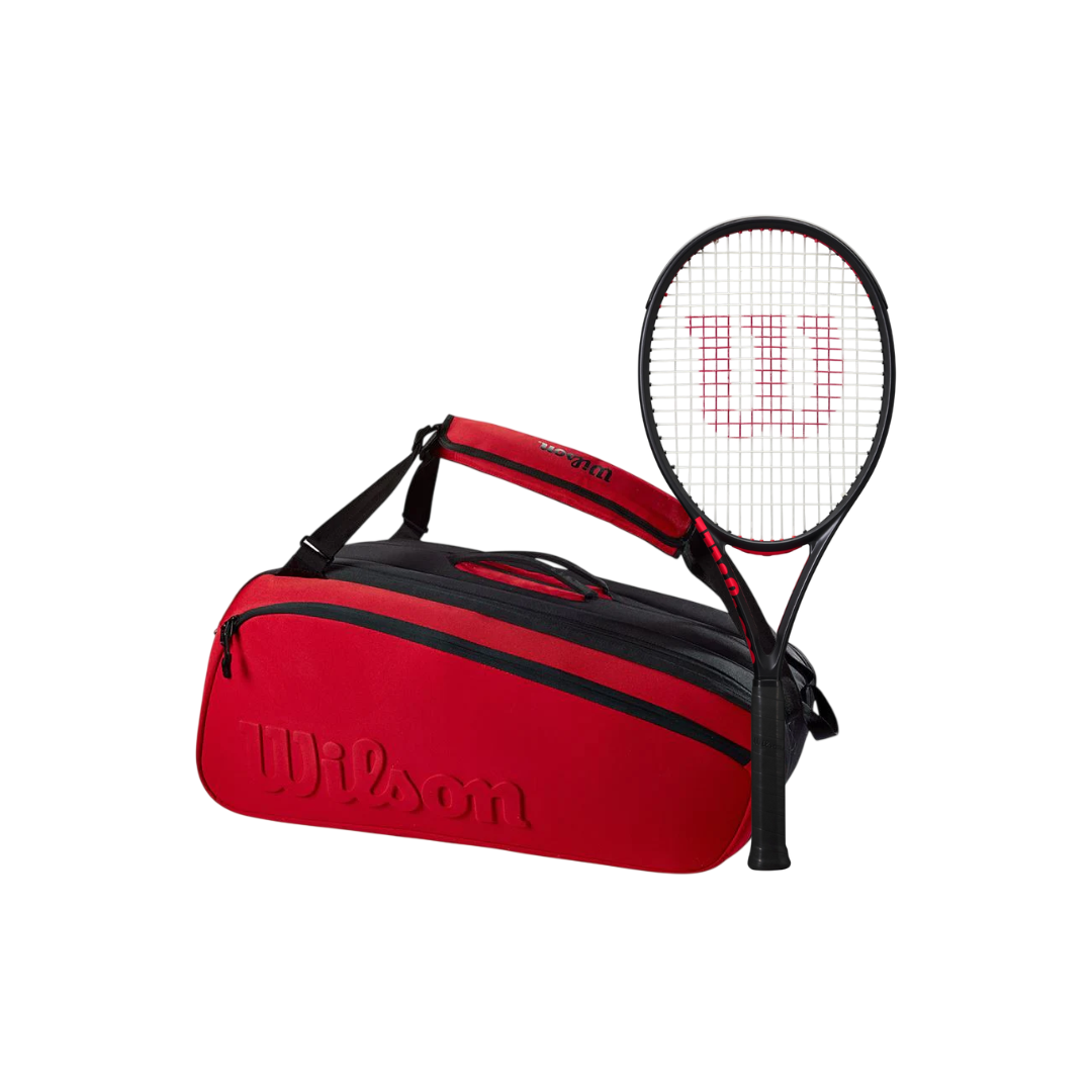 Combo Wilson Clash 100 V3 RG G2 + Thermobag Super Tour Clash V2 X15