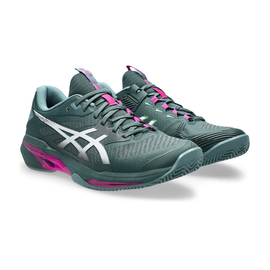 Calzado De Tenis Asics Solution Speed FF 4 Clay Dark Neptune/White