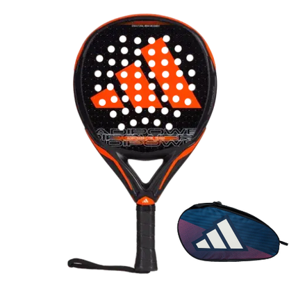 Combo Pala Adidas Adipower Ctrl Team 3.3 24 + Morral Adidas Padel Rb Control 26 White