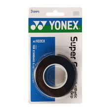 SUPER GRAP YONEX NEGRO x3