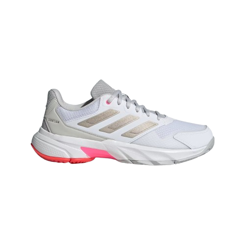 Calzado Adidas CourtJam Control 3 W White / Pink