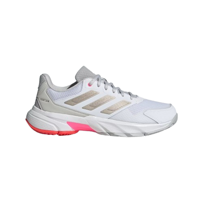 Calzado Adidas CourtJam Control 3 W White / Pink