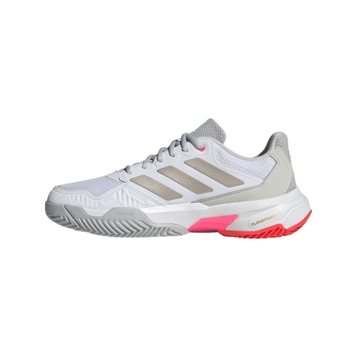 Calzado Adidas CourtJam Control 3 W White / Pink