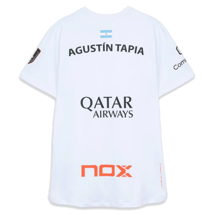 Camiseta Nox At10 Sponsors White