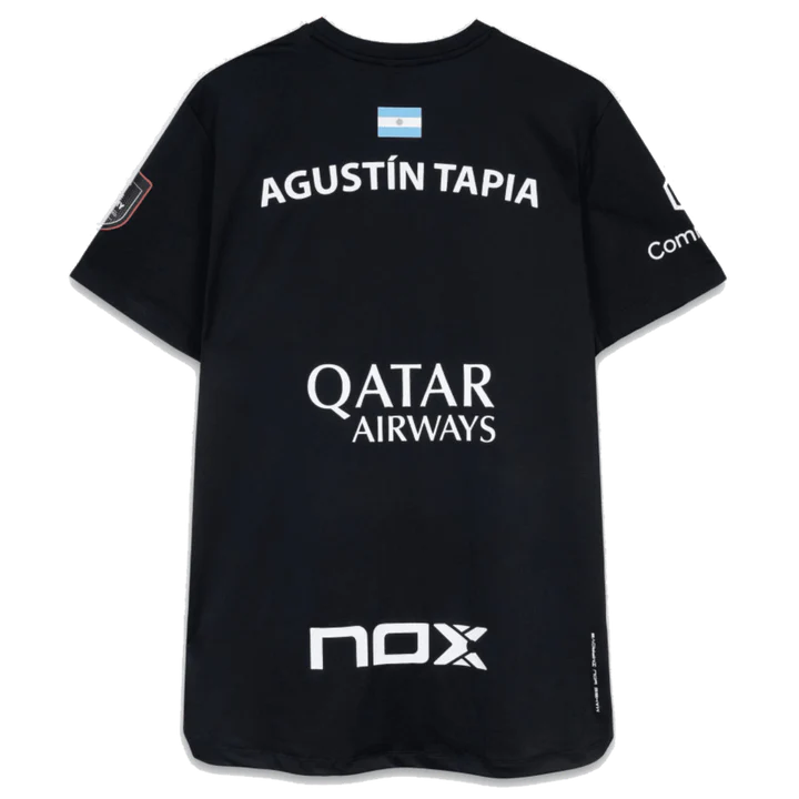 Camiseta Nox At10 Sponsors Black