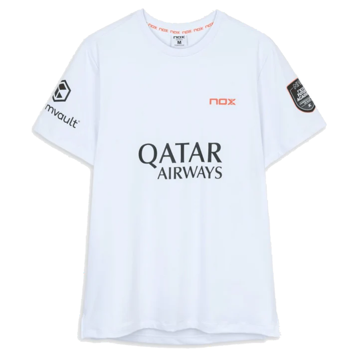 Camiseta Nox At10 Sponsors White