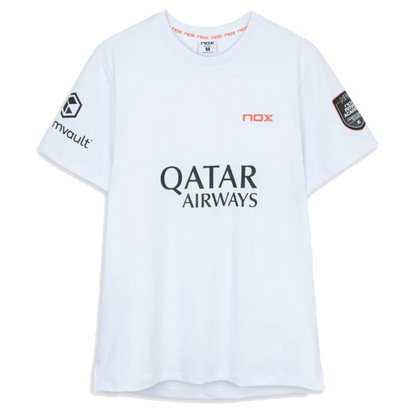 Camiseta Nox At10 Sponsors White
