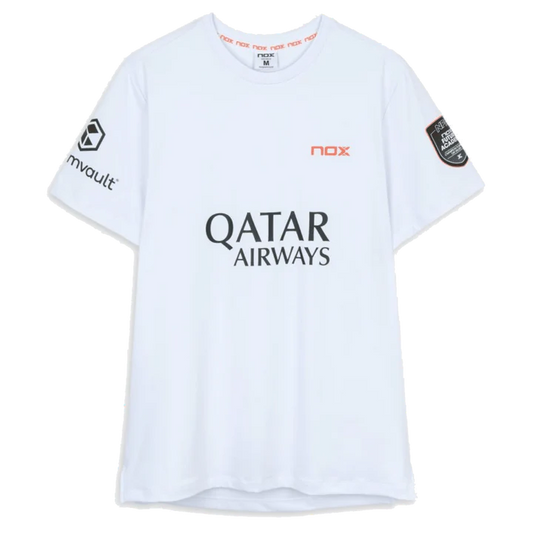 Camiseta Nox At10 Sponsors White